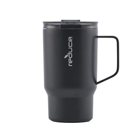 stainless steel coffee mug that looks like tool box|Reduce 18oz Hot1 Insulated Stainless Steel Travel Mug With.